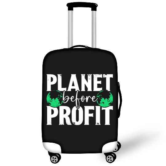 Planet Before Profit Earth Day Planet Environment Luggage Covers