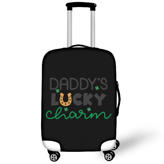Daddy's Lucky Charm St. Patrick's Day Kids Boy Luggage Covers