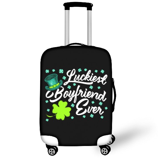 Luckiest Boyfriend Ever Valentine's Day Luggage Covers