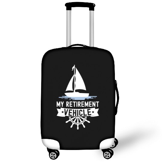 Retirement Vehicle Sailor Sailboat Luggage Covers