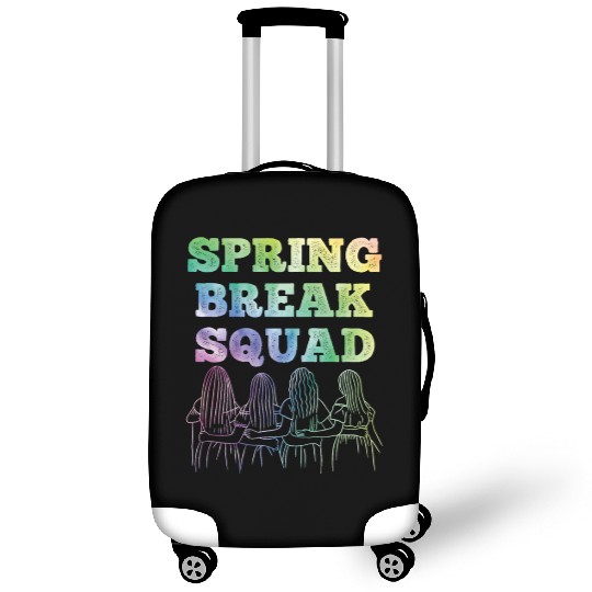 Spring Break Squad Summer Vacation Spring Break Luggage Covers