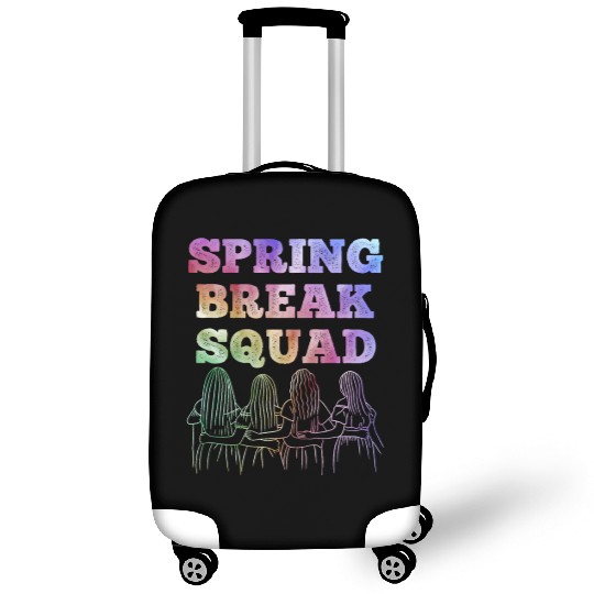 Spring Break Squad Summer Vacation Spring Break Luggage Covers