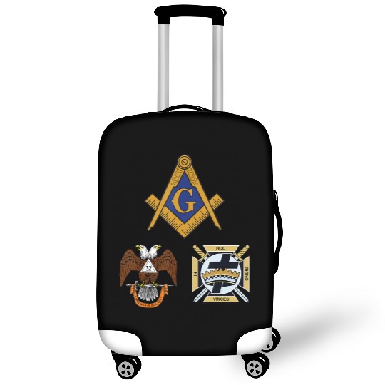 Mason Scottish Rite Knights Templar Luggage Covers