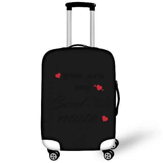 You are my soulmate - happy valentine's day Luggage Covers