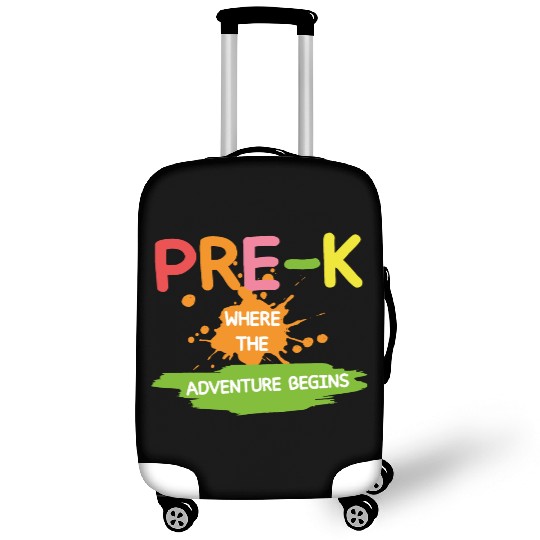 Pre-K Where The Adventure Begins Back to School Luggage Covers