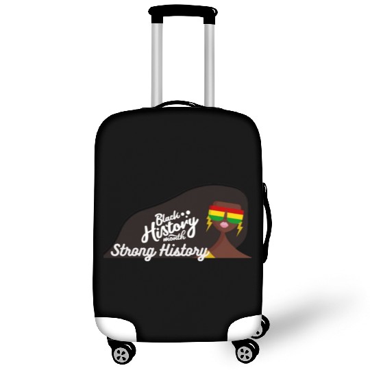 black history month Luggage Covers