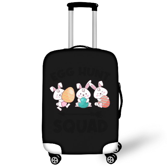 Fun Egg Hunt Squad Easter Day Family Matching Hunt Luggage Covers