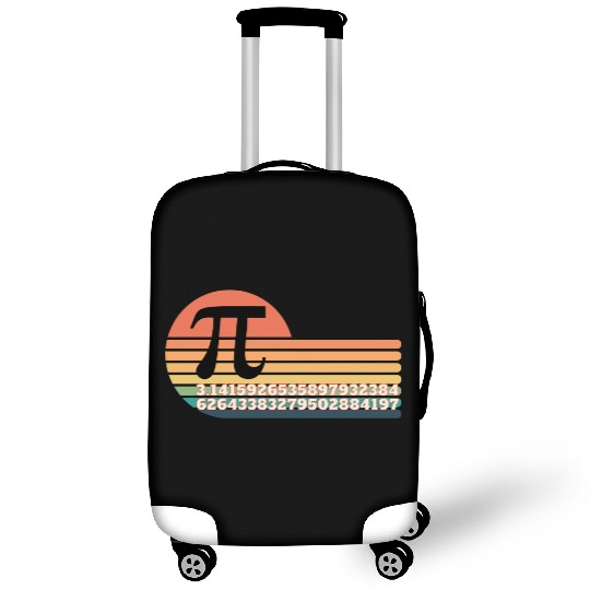 Retro Pi Number Luggage Covers & Gifts For Math Teacher