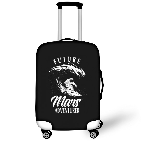 Future Mars Adventurer Space Explorer Planet Luggage Covers