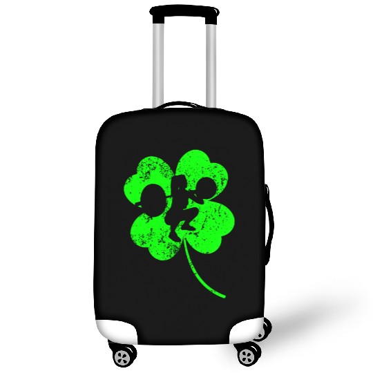 Weightlifting St. Patrick's day shamrock Luggage Covers