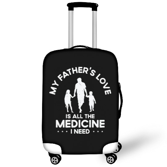 Best Medicine Father Love Grandpa Family Luggage Covers
