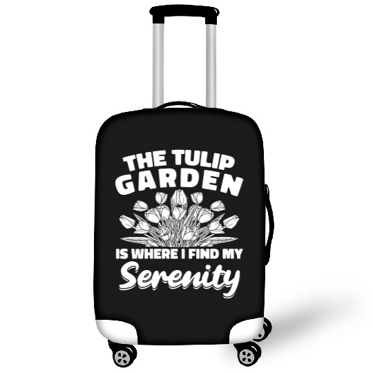 Tulip Gardening Serenity Tulips Luggage Covers