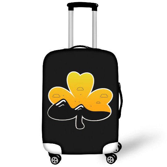 vintage st patrick sunrise Luggage Covers