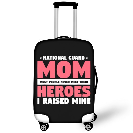 National Guard Mom Lovely Mother Family Military Luggage Covers