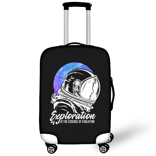 Amusing Explorations Of Cheerful Astronauts Quote Luggage Covers
