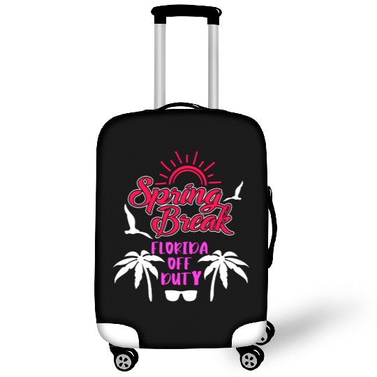 Spring Break Florida off duty holiday Spring Break Luggage Covers