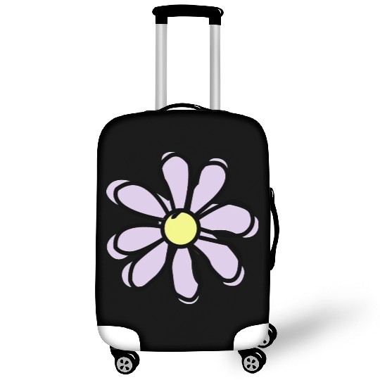 Lavender Flower Luggage Covers