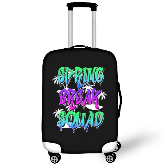 Spring Break Squad Summer Vacation Spring Break Luggage Covers