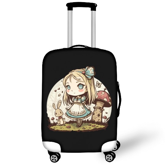 Chibi in Wonderland Luggage Covers