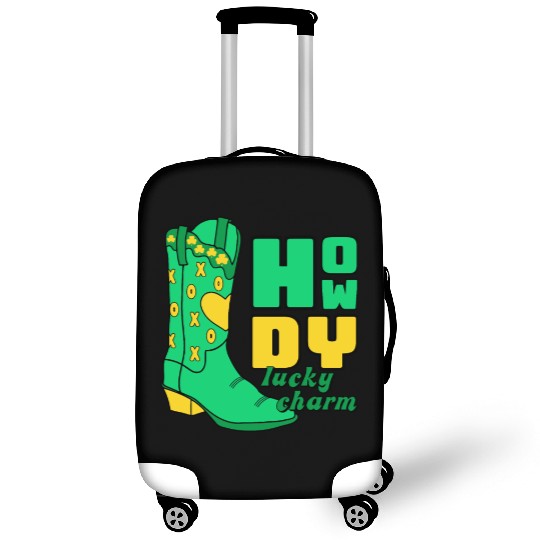 Howdy Lucky Charm St Patrick Day Apparel Luggage Covers