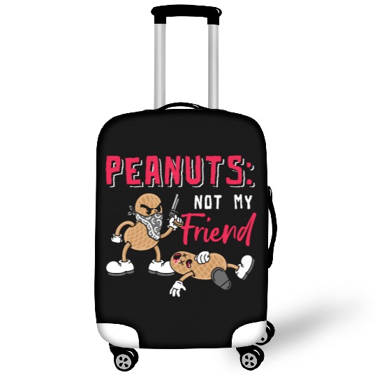 Peanuts Not My Friend Peanut Allergic Luggage Covers