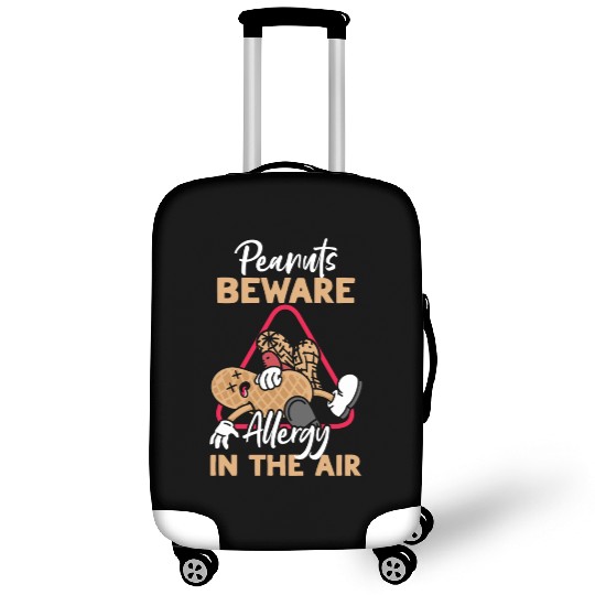 Peanuts Beware Allergy In The Air Peanut Allergic Luggage Covers
