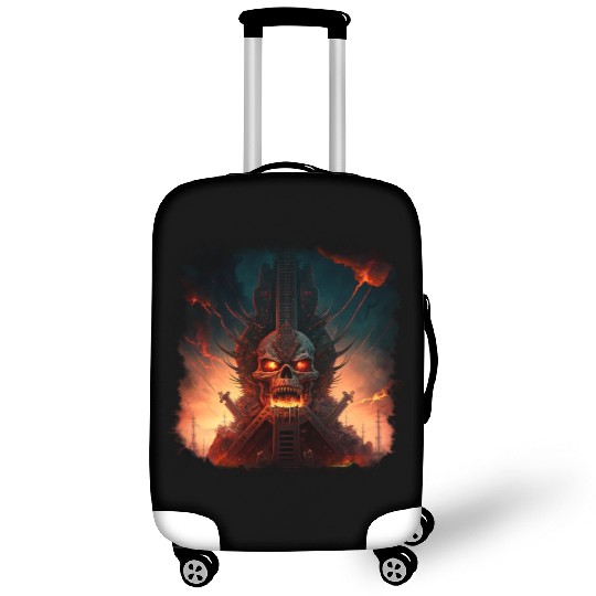 Freaking out Heavy Metal Luggage Covers