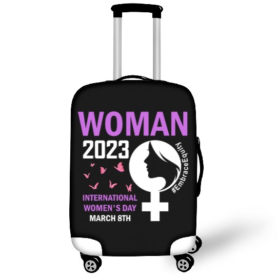 International Women's Day 2023 Embrace Equity Luggage Covers