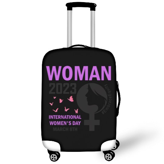International Women's Day 2023 Embrace Equity Luggage Covers
