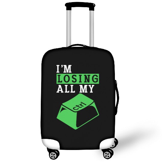 Cyber Security Computer Key Software Engineer Luggage Covers