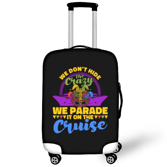 Mardi Gras Street Festival Mardi Gras Costume Mard Luggage Covers