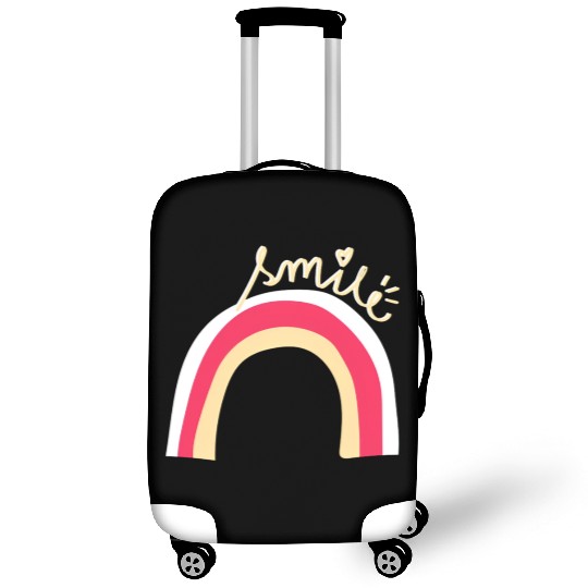 Rainbow, Smile, Positive Quote Luggage Covers