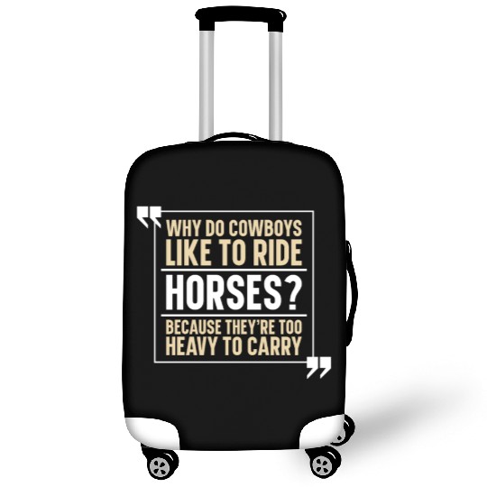 Horse Riding Hilarious Endurance Riding Luggage Covers