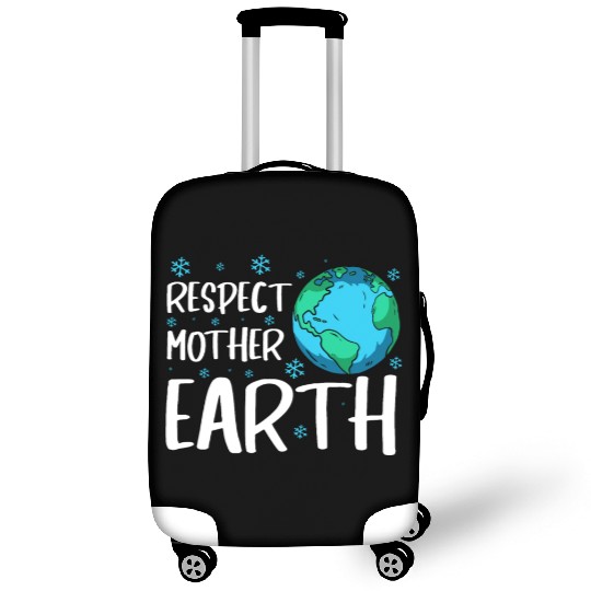 Respect Mother Earth Nature Environment Awareness Luggage Covers