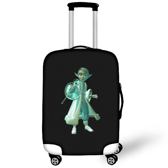 Spring Green Mage Luggage Covers