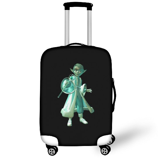 Spring Green Mage Luggage Covers