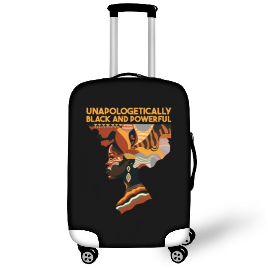 Black history month african woman Luggage Covers