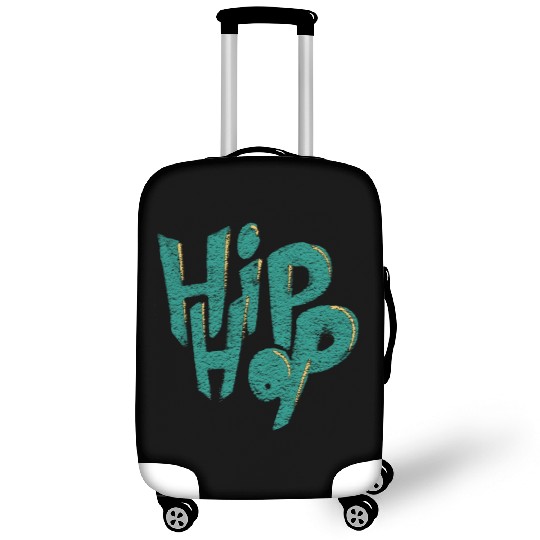 hip hop wall street art Luggage Covers