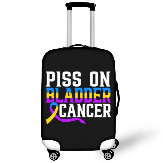 Piss On Bladder Cancer Awareness Month Luggage Covers