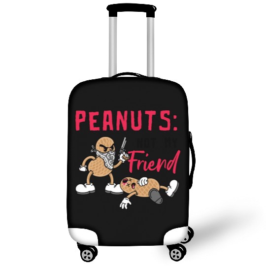 Peanuts Not My Friend Peanut Allergic Luggage Covers