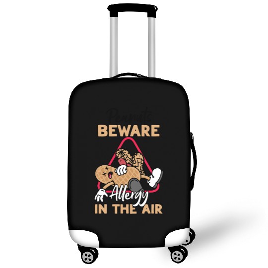Peanuts Beware Allergy In The Air Peanut Allergic Luggage Covers