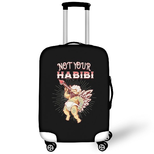 Not Your Habibi happy Classic Retro Essential Luggage Covers