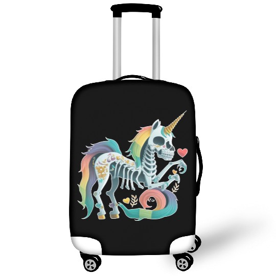 Unicorn Skeleton Luggage Covers