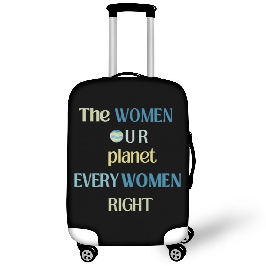 Embrace Equity Happy Women's Day Luggage Covers