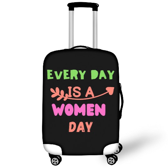 Embrace Equity Happy Women's DaY Luggage Covers