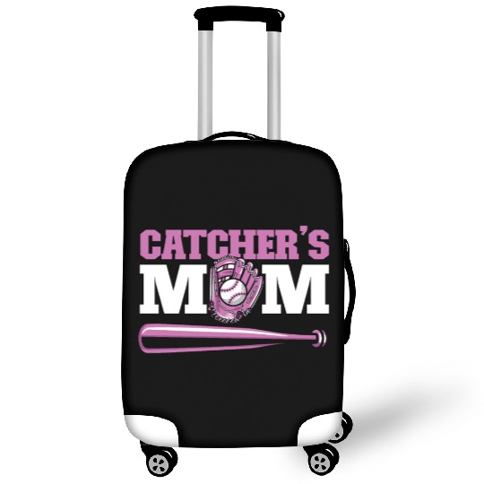 Softball Baseball Bat Catcher's Mom Luggage Covers