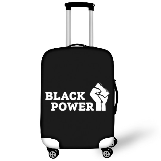 Black Power Luggage Covers