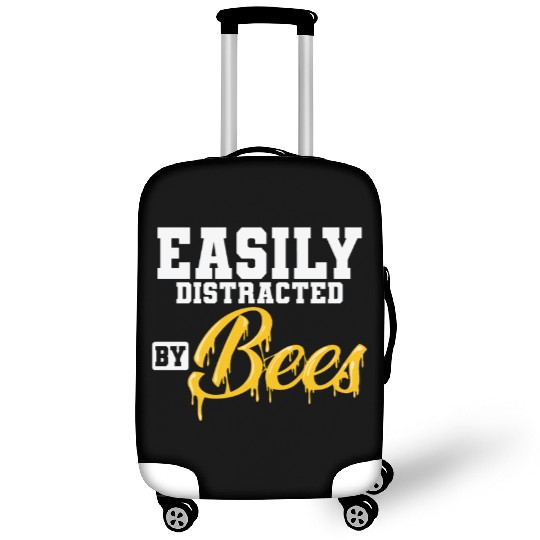 Beekeeper Honey Easily Distracted by Bees Luggage Covers