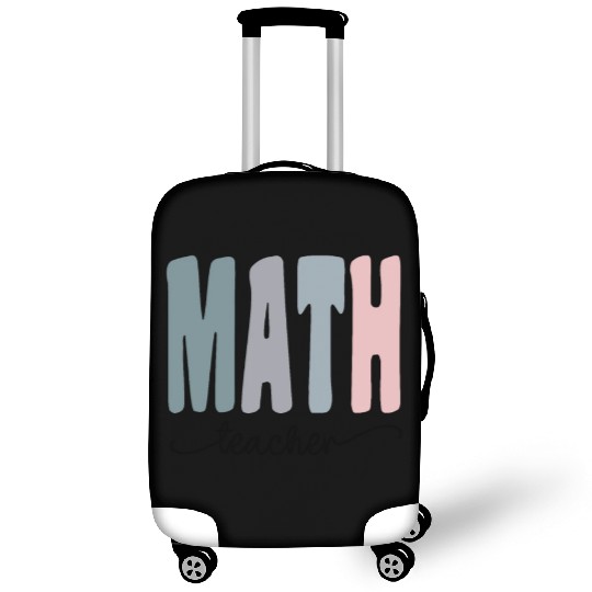 Math Teacher Gift Matching Teacher Squad Luggage Covers