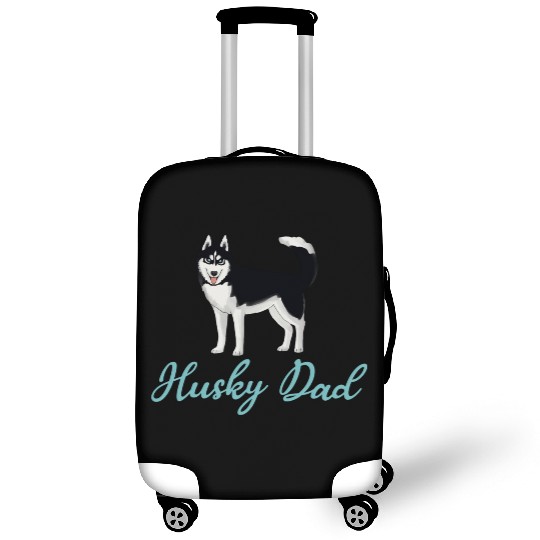 Husky Dad Luggage Covers